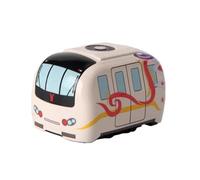 Modelo de Coche Vintage Tren De Aleación La Línea II del Metro Versión Q A Escala 1/43 Modelo De Metro Edición Especial del Año del Dragón Decoraciones de Mesa