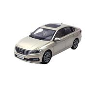 Modelo De Coche Vintage Volkswagen Lavida Modelo De Coche Aleación Fundido A Presión Dorado/Morado Escala 1:18 Vehículo Multicolor para Adultos Decoraciones De Mesa(Gold)