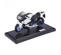 Modelo de Coleccionable Coche De Carreras A Escala 1:18, Modelo Motocicleta Fundición A Presión, Juguete para Decoración Interiores, Regalo Cumpleaños para BMW HP2 Sport