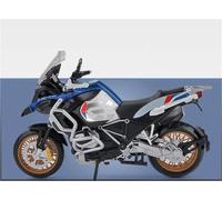 Modelo de Coleccionable Modelo De Motocicleta A Escala 1:12, Juguete Portátil Simulación Carreras para Dedos, Colección para BMW R1250 GS(BLU)