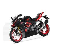 Modelo de Coleccionable Modelo De Motocicleta A Escala 1/12, Portátil, Carreras, Dedo, Simulación Moto, Juguetes Colección para Suzuki GSX R1000R(Rosso)