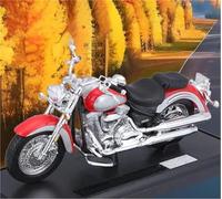 Modelo de Coleccionable Modelo De Motocicleta A Escala 1:18, Portátil, Carreras, Dedo, Simulación, Juguetes Colección para Yamaha Road Star 2021