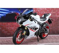 Modelo de Coleccionable Modelo De Motocicleta A Escala 1/9, Portátil, Carreras, con Dedo, Simulación Moto, Juguetes Colección para Suzuki GSX-1000R GSX1000R GSX 1000R(White)