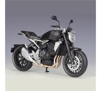 Modelo de Coleccionable Modelo De Motocicleta Carreras Aleación 1:12, Metal Fundido A Presión, Deportiva Calle, Juguete Regalo para Honda CB1000R(Nero)