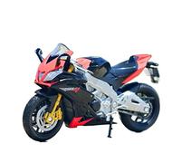 Modelo de Coleccionable para Aprilia RSV4 Factory Alloy Motorcycle Model Birthday Gift Kids Toys Car Collection 1/18(with Foam Box)