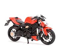 Modelo de Coleccionable para Ducati Street Fighter S Static Die Casting Vehicle Birthday Gift Children 's Toy Car Series 1/18