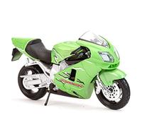 Modelo de coleccionable Para Kawasaki H2 R Para Ninja ZX-10R ZX-12R ZX-9R ZX-14R, Vehículos Estáticos Fundidos A Presión, Pasatiempos, Regalo De Cumpleaños, Juguetes Para Niños 1/18(Light green)