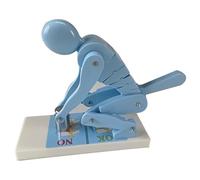 Modelo de columna vertebral para una postura correcta, herramienta de enseñanza de operación manual para soporte lumbar y corrección de postura, ideal para fines educativos y de demostración