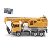 MODELO DE CONSTRUCCIÓN ESTÁTICA SIKU GRÚA TELESCÓPICA MODELISMO ESCALA 1:87