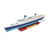 Modelo de crucero noruego SEBUNAS 1/1250 SS, modelo clásico de barco de aleación de metal fundido a presión, de la legendaria línea de cruceros noruega, con soporte de exhibición de madera para regalo