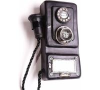 Modelo de decoración de pared teléfono Vintage de estilo antiguo para hogar/cafetería/bar/ventana