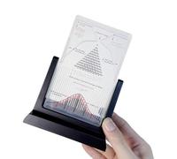 Modelo de demostración de probabilidad, herramienta experimental eficaz para leyes estadísticas, adorno de escritorio científico