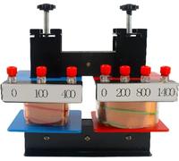 Modelo de demostración transformador desmontable, instrumento experimento física relación voltaje y corriente bobina electromagnética