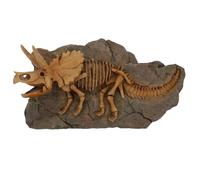 Modelo de Dinosaurio de Marrón Fósil de Resina para Pared Decorativa | Decoración Mural para Dormitorio y Otras Paredes, Diseño Natural Artístico, Pieza Vistosa y Realista