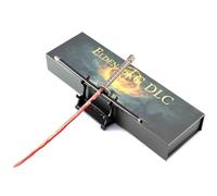 Modelo de Elden Ring Ríos de Sangre - Accesorios de Juego de Metal de 30 cm con Soporte de exhibición, Adornos de Escritorio, colección de Juegos, Regalos para Jugadores y fanáticos
