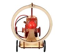 Modelo De Ensamblaje Coche Carreras Con Control Remoto Madera