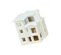 Modelo de ensamblaje de edificio de villas escala N 1:800 Outland Realisms Scene Sandtable Building Garden Dollhouse Decors Outland For Sand Table