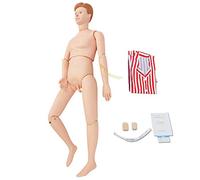 Modelo de enseñanza, maniquí de entrenamiento de habilidades de enfermería, maniquí de RCP, maniquí de cuerpo completo, tamaño real, herramienta de enseñanza de ciencias médicas