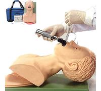 Modelo De Enseñanza Modelo De Entrenamiento De Intubación Traqueal Humana Simulador De Entrenamiento De Maniquí De Intubación Nasal Oral Para Adultos Entrenador De Gestión De Vías Respiratorias Cabez