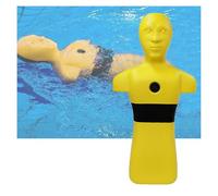 Modelo De Entrenamiento contra Incendios, Maniquí For Simulación Acuática, Herramientas De Enseñanza For La Prevención De Ahogamientos, Drenaje Rápido(Yellow)