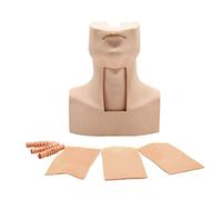 Modelo de entrenamiento de intubación de traqueotomía - Simulador avanzado de PVC para educación de enfermería y desarrollo de habilidades