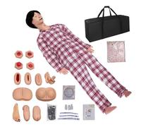 Modelo de entrenamiento de maniquí para el cuidado del paciente para educación de úlceras por decúbito, modelo de úlceras por presión de PVC para entrenamiento de cuidado de heridas