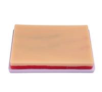 Modelo de entrenamiento de sutura Almohadilla de práctica de inyección de piel de 3 Práctica de sutura reutilizable 4 venas y 3 Esponja de silicona Venopunción humana