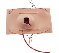 Modelo de entrenamiento de técnicas de empaquetamiento de heridas portátil, vendaje de heridas de bala y entrenador de sutura, simula altamente la herida en el muslo/brazo y la escena del sangrado