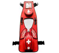 Modelo de entrenamiento profesional de primeros auxilios para adultos en carreteras de primeros auxilios, respiración de aire