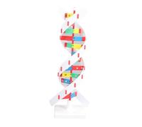 Modelo de Estructura de ADN - Colorido Kit de Montaje en Doble Espiral para educación científica - Componente Molecular Humano para enseñanza de biología y Aprendizaje de genética
