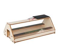 Modelo de experimento científico de madera para niños con cámara de crecimiento de plantas de Marte, herramienta de enseñanza de física escolar