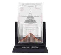 Modelo de experimento Galton Board, demuestra la ley estadística con curva de campana, ideal para la enseñanza de física y laboratorio escolar