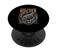 Modelo de ferrocarril Constructor N Escala Artesano Locomotora de Vapor PopSockets PopGrip Adhesivo