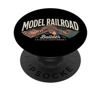 Modelo de ferrocarril Constructor N Escala Craftsman Diseño de disposición PopSockets PopGrip Adhesivo