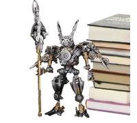 Modelo de figura antigua china - Rompecabezas de metal | Juguete chino de metal rompecabezas de metal deformable, adornos de rompecabezas de metal, juego de pasatiempos para adultos