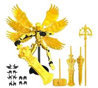 Modelo De Figura Articulada, Impreso En 3D, 14 Cm/5,51 Pulgadas, Figura De Acción X 1 (con Accesorios), De Estatuilla Articulada Con Múltiples Articulaciones, Minimalista, Para Coleccionistas A