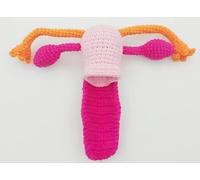 Modelo de genitales femeninos tejidos - Anatomía del útero for demostración en clases de fisiología y entrenamiento posparto(F)