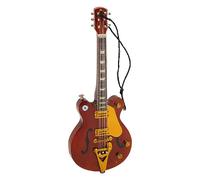Modelo de Guitarra Eléctrica en Miniatura, Simulación de Novedad Exquisita Hecha a Mano para Colección de Adornos de Guitarra de Madera (14)