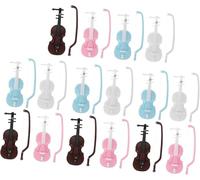 Modelo de instrumento doméstico, violín en miniatura, adorno de violín para bricolaje, accesorio de utilidad profesional para uso diario y gestión del hogar