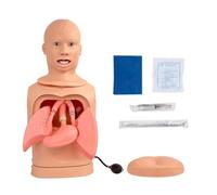 Modelo de intubación de tubo gástrico para entrenamiento de enfermería, simulación avanzada de nasogástrica y traqueotomía para práctica médica y educación