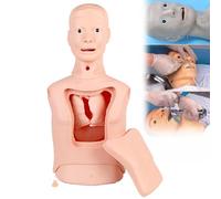 Modelo de intubación gástrica, maniquí multifuncional de entrenamiento para el cuidado de la sonda nasogástrica y la tráquea, modelo de traqueotomía con lavado gástrico, para estudios de enfermería