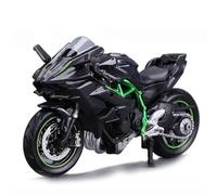 Modelo de Juguete 1:12 para Kawasaki H2R Colección De Miniaturas Carreras para Armar Adornos, Regalos, Motos Juguete