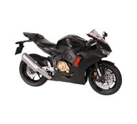 Modelo de Juguete Adornos De Regalo A Escala 1/9 para Honda CBR 1000RR HRC, Modelo Motocicleta Carreras, Miniatura Fundida A Presión, Tamaño Grande, Iluminable, Colección(Nero)