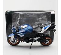 Modelo de Juguete Miniatura De Vehículo Metal Fundido A Presión, Regalo Colección 1:12 para Suzuki B-King Modelo Juguete Motocicleta Carreras(BLU)