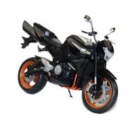 Modelo de Juguete Modelo De Juguete Motocicleta Carreras, Vehículo Metal Fundido A Presión, Miniatura, Regalo Colección 1/12 para Suzuki B-King(Nero)