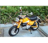 Modelo de Juguete Modelo De Motocicleta A Escala 1/12, Portátil, Carreras, Dedo, Simulación Moto, Juguetes Colección con Sonido Y Luz para Honda para Monkey(Jaune)