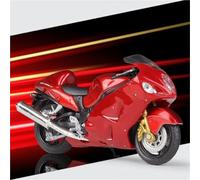 Modelo de Juguete Modelo De Motocicleta A Escala 1:18, Portátil, Carreras, Dedo, Simulación, Juguetes Colección para Suzuki para Hayabusa GSX-1300R(Rosso)