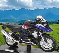 Modelo de Juguete Modelo De Motocicleta Carreras Aleación 1:18, Metal Fundido A Presión, Deportiva Calle, Juguete Regalo para BMW R1200GS R 2017