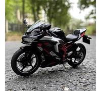 Modelo de Juguete Modelo De Motocicleta Cross-Country 1:12 para Kawasaki para Ninja ZX-25R, Aleación Carreras, Fundición A Presión Juguetes, Regalo Cumpleaños(Grey)