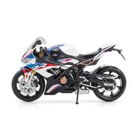 Modelo de Juguete Regalo De Colección En Miniatura 1/12 para BMW S1000RR Moto Juguete Metal Fundido A Presión para Carreras para Super para Sport(BLU)